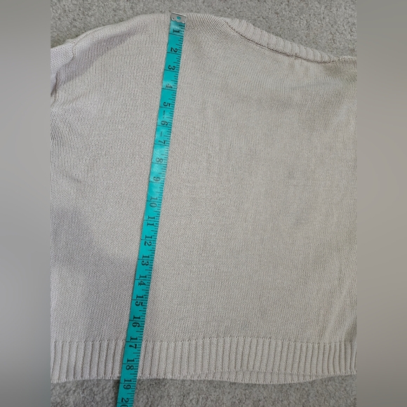 Z Supply Cream LOVE Graphic Sweater. Size Medium - Picture 9 of 9